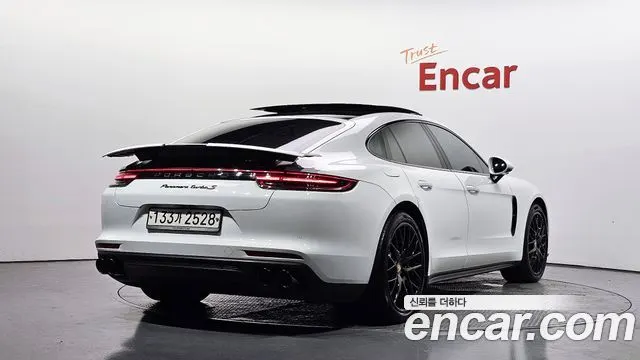 PORSCHE PANAMERA 2017 — 131 914 км, белый, Корея — под ключ — фото 2