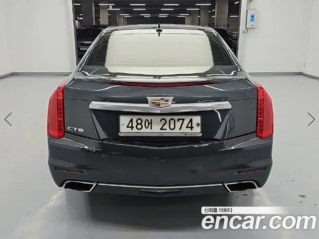 CADILLAC CTS 2015 — 110 000 км, серый, Корея — под ключ — фото 3
