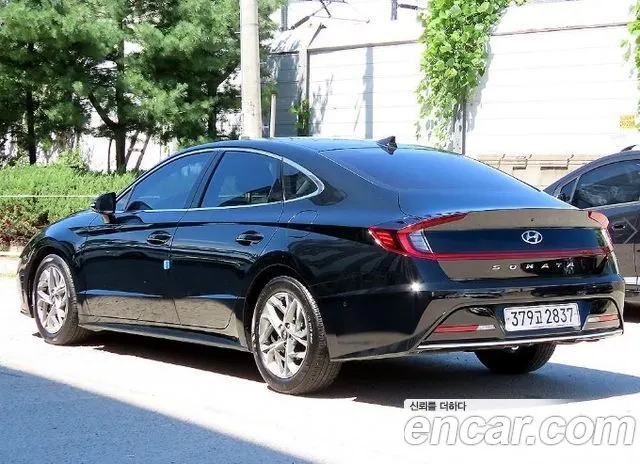 HYUNDAI SONATA 2022 — 81 893 км, чёрный, Корея — под ключ — фото 3