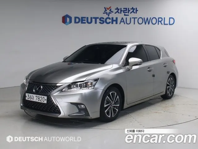 LEXUS CT200H 2019 — 127 249 км, светло-золотистый, Корея — под ключ — фото 1
