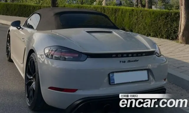 PORSCHE 718 BOXSTER 2019 — 66 000 км, серебристо-серый, Корея — под ключ — фото 3