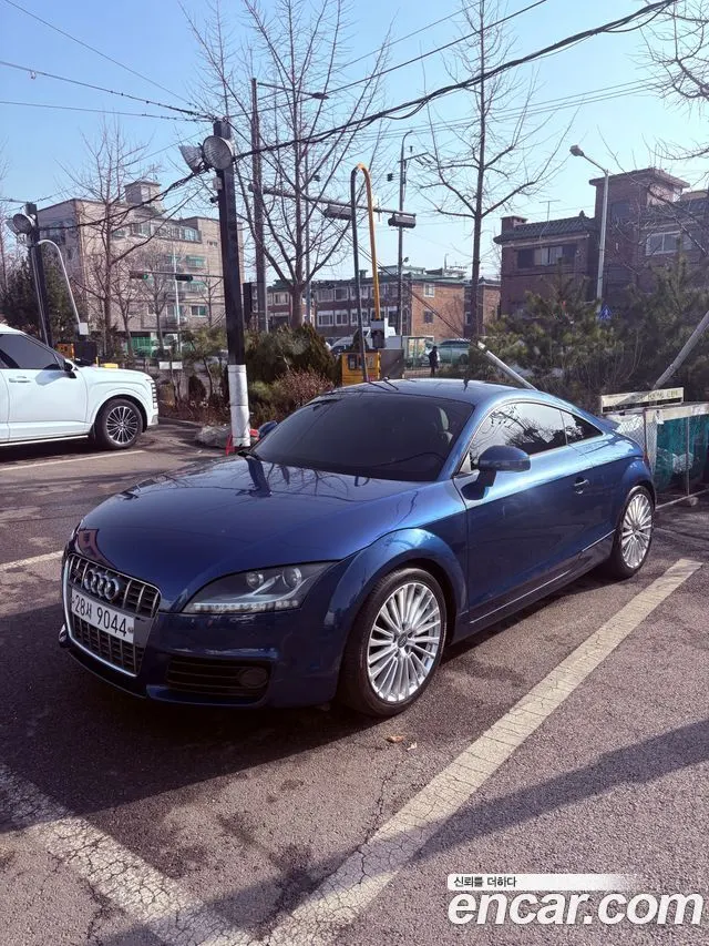 AUDI TT 2007 — 240 000 км, синий, Корея — под ключ — фото 1
