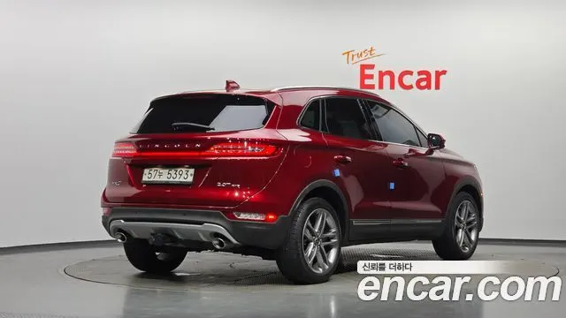 LINCOLN MKC 2017 — 107 701 км, красный, Корея — под ключ — фото 2