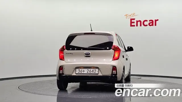KIA MORNING 2016 — 171 595 км, белый-перламутр, Корея — под ключ — фото 4