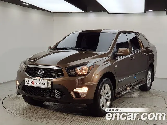 KGM KORANDO SPORTS 2017 — 86 000 км, коричневый, Корея — под ключ — фото 1