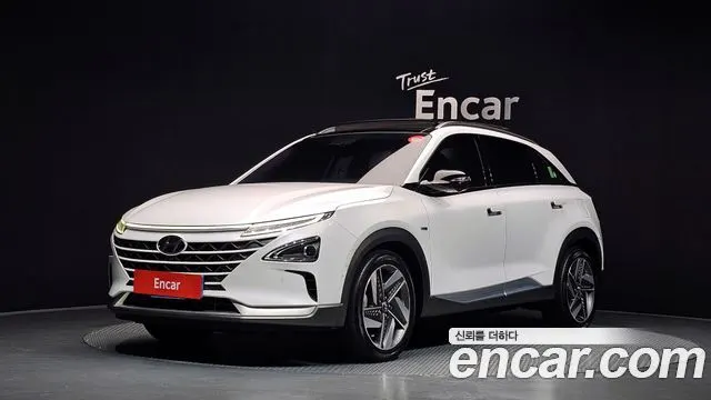 HYUNDAI NEXO 2019 — 98 056 км, белый, Корея — под ключ — фото 1