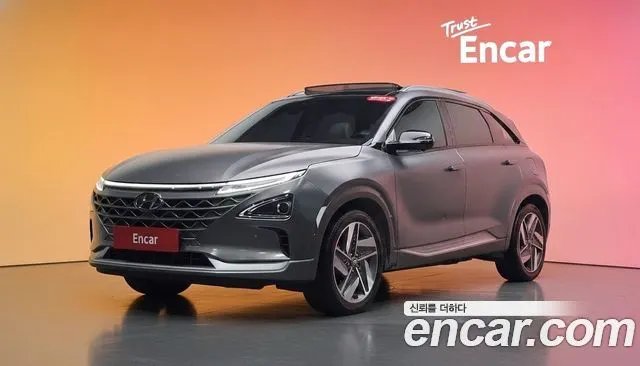 HYUNDAI NEXO 2023 — 112 669 км, серебристо-серый, Корея — под ключ — фото 2