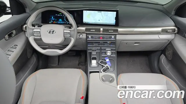 HYUNDAI NEXO 2023 — 112 669 км, серебристо-серый, Корея — под ключ — фото 7