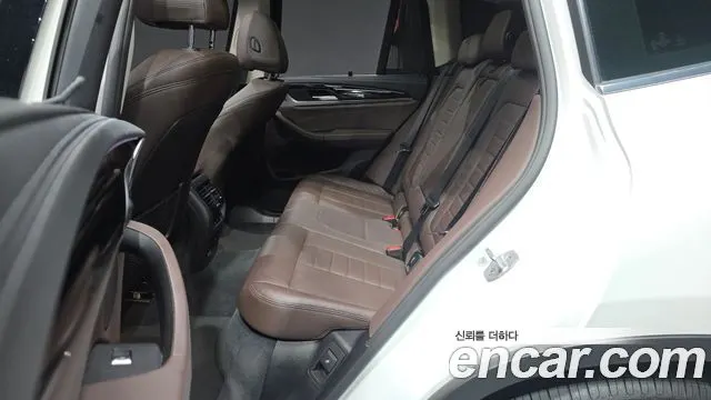 BMW X3 2021 — 52 943 км, белый, Корея — под ключ — фото 12