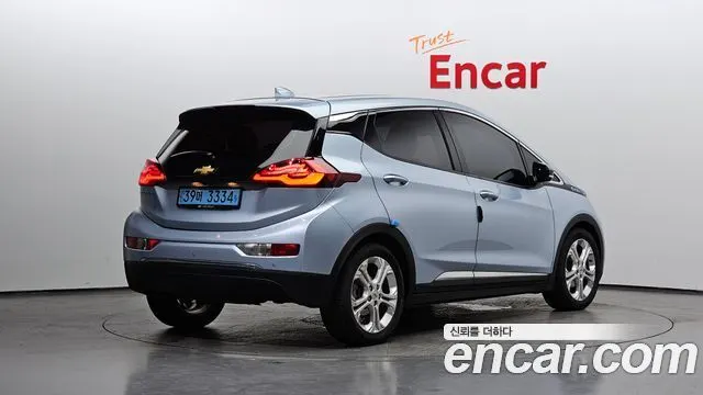 CHEVROLET BOLT 2018 — 150 186 км, светло-серебристый, Корея — под ключ — фото 2