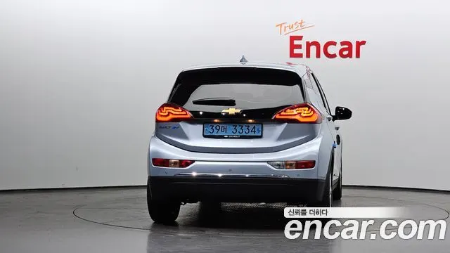 CHEVROLET BOLT 2018 — 150 186 км, светло-серебристый, Корея — под ключ — фото 4