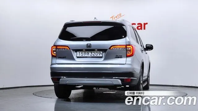 HONDA PILOT 2019 — 96 838 км, серебристый, Корея — под ключ — фото 4