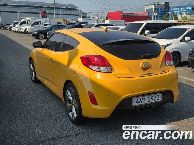 HYUNDAI VELOSTER 2013 — 85 533 км, жёлтый, Корея — под ключ — фото 5