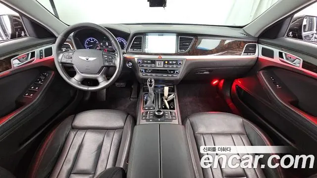 HYUNDAI GENESIS DH 2016 — 206 318 км, чёрный, Корея — под ключ — фото 7