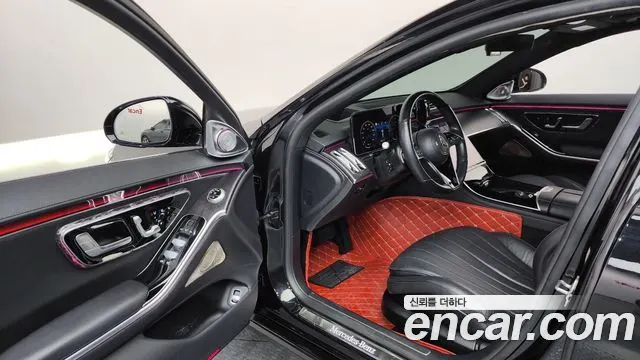 MERCEDES-BENZ S-CLASS W223 2022 — 98 086 км, чёрный, Корея — под ключ — фото 10