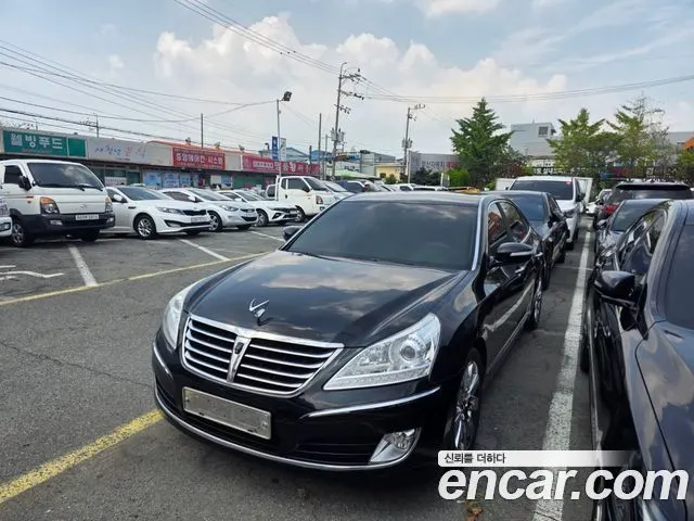 HYUNDAI EQUUS 2010 — 142 159 км, чёрный, Корея — под ключ — фото 11