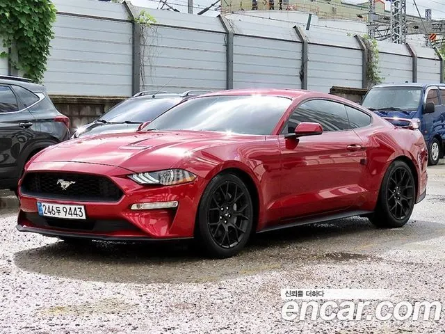 FORD MUSTANG 2018 — 113 900 км, красный, Корея — под ключ — фото 2