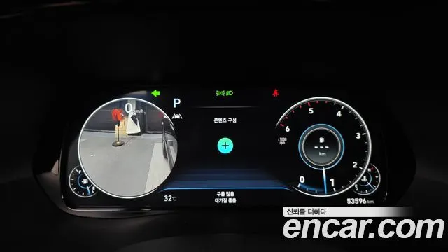 HYUNDAI PALISADE 2022 — 53 596 км, чёрный, Корея — под ключ — фото 8