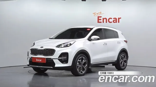 KIA SPORTAGE THE BOLD 2020 — 11 377 км, белый, Корея — под ключ — фото 1