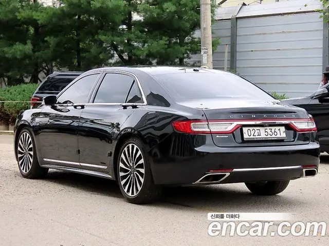 LINCOLN CONTINENTAL 1 2017 — 159 334 км, чёрный, Корея — под ключ — фото 3