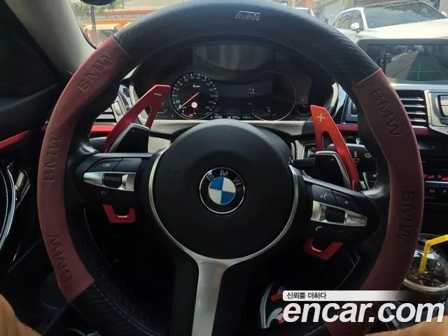 BMW 4 SERIES 2015 — 125 000 км, белый, Корея — под ключ — фото 9
