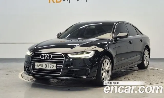 AUDI A6 2016 — 171 514 км, чёрный, Корея — под ключ — фото 12
