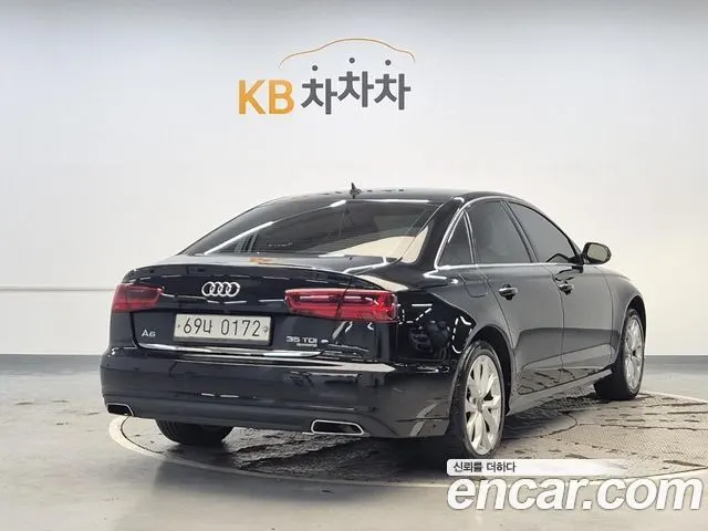 AUDI A6 2016 — 171 514 км, чёрный, Корея — под ключ — фото 3