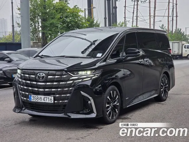 TOYOTA ALPHARD 2025 — 19 270 км, чёрный, Корея — под ключ — фото 11