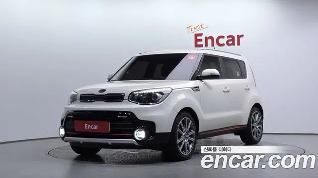 KIA SOUL 2018 — 72 504 км, белый-перламутр, Корея — под ключ — фото 1