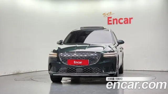 GENESIS ELECTRIFIED GV70 2022 — 124 027 км, тёмно-зелёный, Корея — под ключ — фото 3
