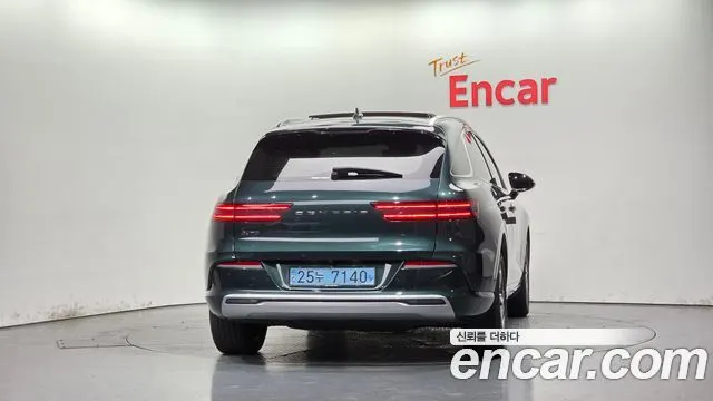 GENESIS ELECTRIFIED GV70 2022 — 124 027 км, тёмно-зелёный, Корея — под ключ — фото 4