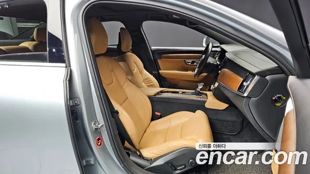 VOLVO S90 2017 — 167 549 км, серебристо-серый, Корея — под ключ — фото 12