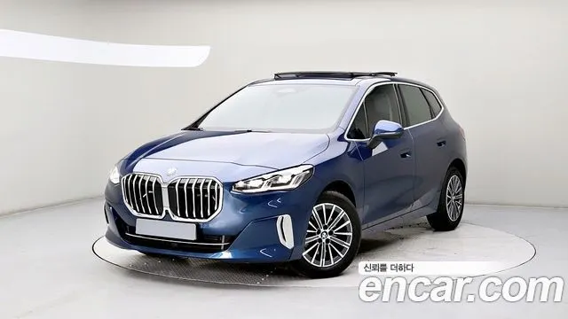 BMW 2 SERIES ACTIVE TOURER 2024 — 4 309 км, синий, Корея — под ключ — фото 1