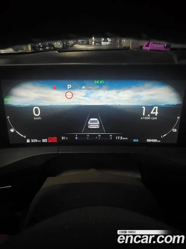 KIA K8 HYBRID 2022 — 89 000 км, тёмно-зелёный, Корея — под ключ — фото 7