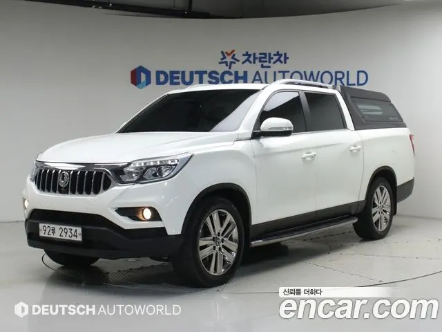 KGM REXTON SPORTS KHAN 2019 — 112 373 км, белый, Корея — под ключ — фото 12