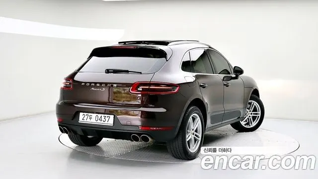 PORSCHE MACAN 2015 — 89 146 км, коричневый, Корея — под ключ — фото 2