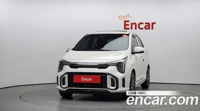 KIA MORNING 2027 — 1 093 км, белый-перламутр, Корея — под ключ — фото 3