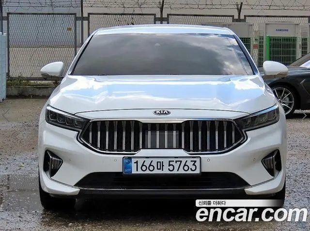 KIA K7 PREMIER HYBRID 2021 — 63 502 км, белый, Корея — под ключ — фото 3
