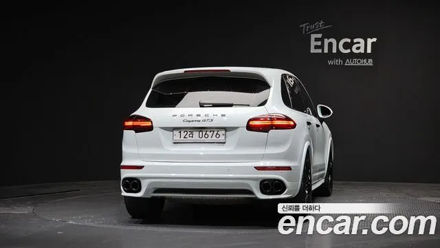 PORSCHE CAYENNE 2017 — 76 078 км, белый, Корея — под ключ — фото 4