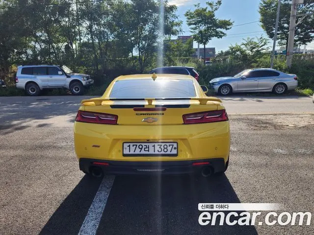 CHEVROLET CAMARO 2017 — 176 862 км, жёлтый, Корея — под ключ — фото 4