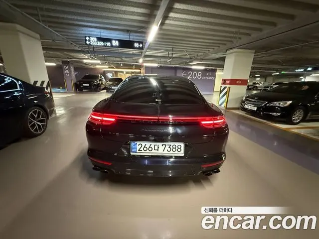 PORSCHE PANAMERA 2019 — 31 900 км, чёрный, Корея — под ключ — фото 4