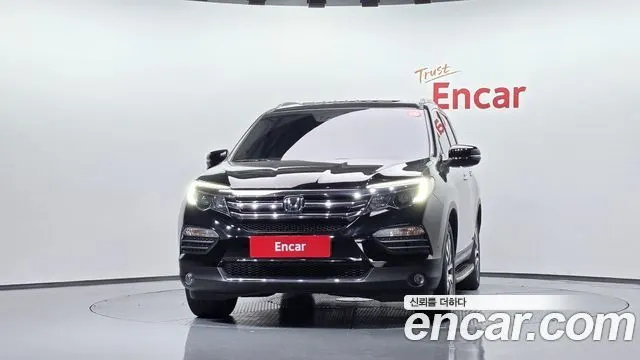 HONDA PILOT 2018 — 137 754 км, чёрный, Корея — под ключ — фото 3