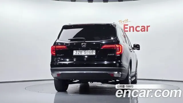 HONDA PILOT 2018 — 137 754 км, чёрный, Корея — под ключ — фото 4