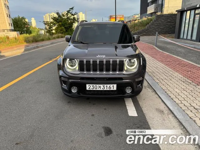 JEEP RENEGADE 2020 — 165 400 км, серый, Корея — под ключ — фото 1