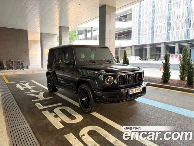 MERCEDES-BENZ G-CLASS W463B 2020 — 22 000 км, чёрный, Корея — под ключ — фото 1