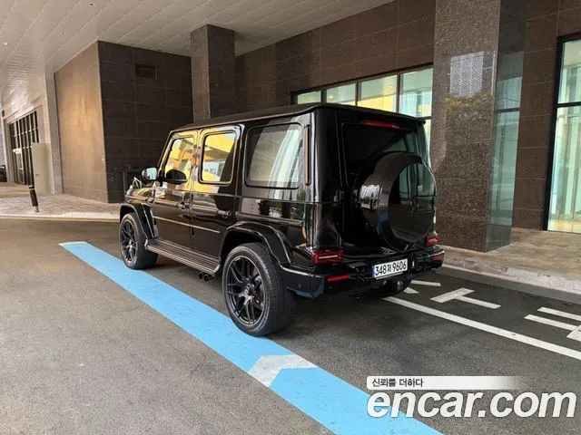 MERCEDES-BENZ G-CLASS W463B 2020 — 22 000 км, чёрный, Корея — под ключ — фото 5