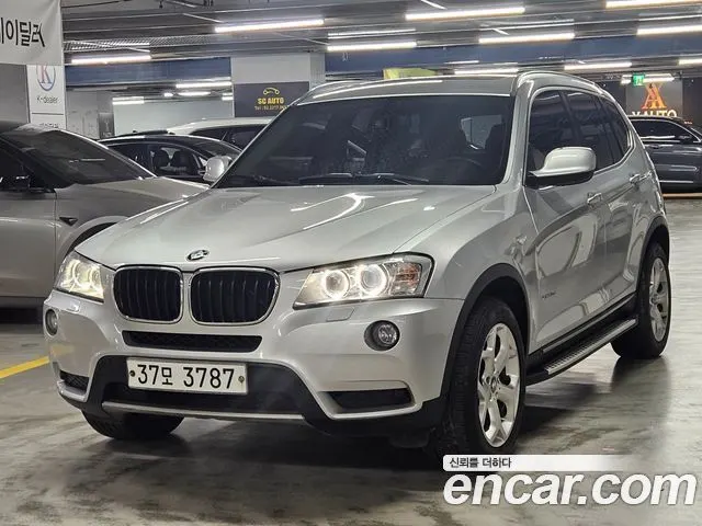BMW X3 2012 — 251 800 км, серебристый, Корея — под ключ — фото 12
