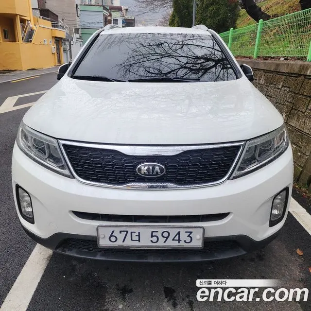 KIA SORENTO R 2014 — 157 700 км, белый, Корея — под ключ — фото 3