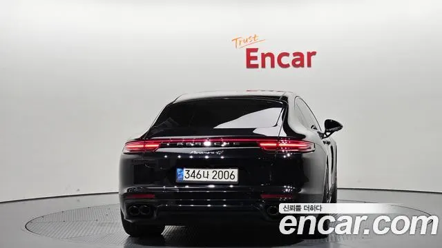 PORSCHE PANAMERA 2018 — 86 037 км, чёрный, Корея — под ключ — фото 4
