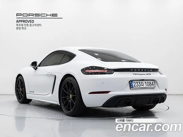 PORSCHE 718 CAYMAN 2024 — 7 350 км, белый, Корея — под ключ — фото 2